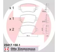234171501 ZIMMERMANN - купить в магазине запчастей по Украине