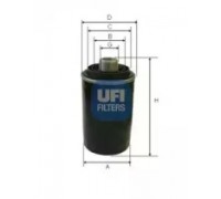 Масляный фильтр UFI 23.493.00 2349300 UFI - купить в магазине запчастей по Украине