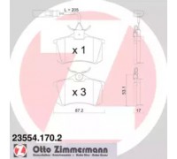 235541702 ZIMMERMANN - купить в магазине запчастей по Украине