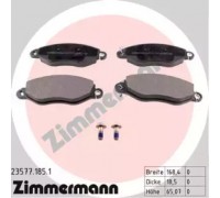 Комплект тормозных колодок, дисковый тормоз ZIMMERMANN 23577.185.1 235771851 ZIMMERMANN - купить в магазине запчастей по Украине