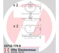 237321709 ZIMMERMANN - купить в магазине запчастей по Украине