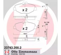 237432002 ZIMMERMANN - купить в магазине запчастей по Украине