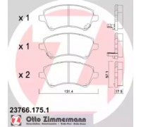 237661751 ZIMMERMANN - купить в магазине запчастей по Украине