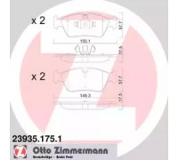 Комплект тормозных колодок, дисковый тормоз ZIMMERMANN 23935.175.1 239351751 ZIMMERMANN - купить в магазине запчастей по Украине
