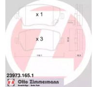 239731651 ZIMMERMANN - купить в магазине запчастей по Украине
