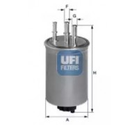 Топливный фильтр UFI 24.115.00 2411500 UFI - купить в магазине запчастей по Украине