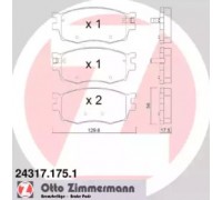 243171751 ZIMMERMANN - купить в магазине запчастей по Украине