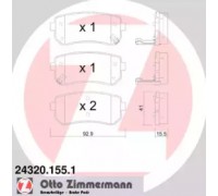 243201551 ZIMMERMANN - купить в магазине запчастей по Украине
