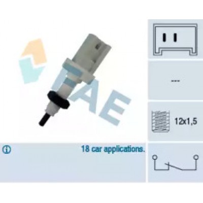 Выключатель фонаря сигнала торможения 24370 FAE - купить в магазине запчастей по Украине