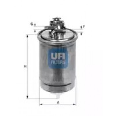 Топливный фильтр 2439100 UFI - купить в магазине запчастей по Украине