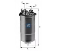 Топливный фильтр UFI 24.428.00 2442800 UFI - купить в магазине запчастей по Украине