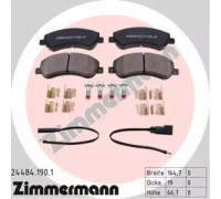 Комплект тормозных колодок, дисковый тормоз ZIMMERMANN 24484.190.1 244841901 ZIMMERMANN - купить в магазине запчастей по Украине