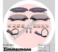 Комплект тормозных колодок, дисковый тормоз ZIMMERMANN 24485.190.1 244851901 ZIMMERMANN - купить в магазине запчастей по Украине