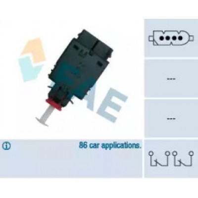 Выключатель фонаря сигнала торможения 24530 FAE - купить в магазине запчастей по Украине