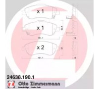 246381901 ZIMMERMANN - купить в магазине запчастей по Украине