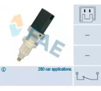 Выключатель фонаря сигнала торможения FAE 24660 24660 FAE - купить в магазине запчастей по Украине