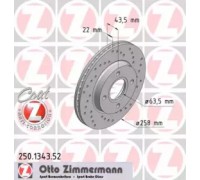 250134352 ZIMMERMANN - купить в магазине запчастей по Украине