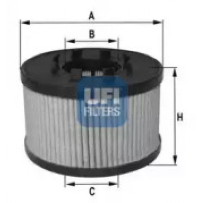 Масляный фильтр 2501700 UFI - купить в магазине запчастей по Украине