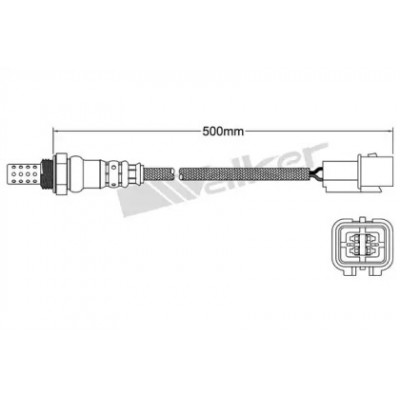 Лямбда-зонд 250241084 WALKER PRODUCTS - купить в магазине запчастей по Украине