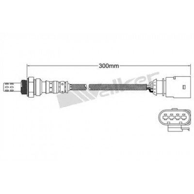 Лямбда-зонд 250241089 WALKER PRODUCTS - купить в магазине запчастей по Украине