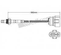Лямбда-зонд WALKER PRODUCTS 250-24594 25024594 WALKER PRODUCTS - купить в магазине запчастей по Украине