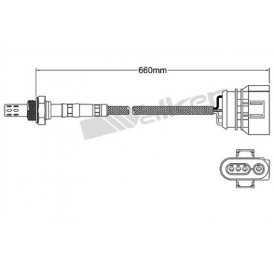 Лямбда-зонд 25024594 WALKER PRODUCTS - купить в магазине запчастей по Украине