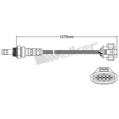Лямбда-зонд 25024731 WALKER PRODUCTS - купить в магазине запчастей по Украине