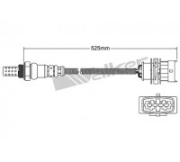 Лямбда-зонд WALKER PRODUCTS 250-24735 25024735 WALKER PRODUCTS - купить в магазине запчастей по Украине