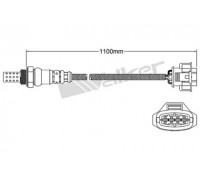 Лямбда-зонд WALKER PRODUCTS 250-24738 25024738 WALKER PRODUCTS - купить в магазине запчастей по Украине