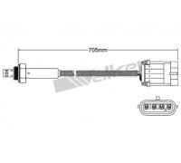 Лямбда-зонд WALKER PRODUCTS 250-24806 25024806 WALKER PRODUCTS - купить в магазине запчастей по Украине
