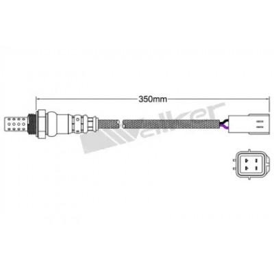 Лямбда-зонд 25024851 WALKER PRODUCTS - купить в магазине запчастей по Украине