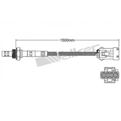 Лямбда-зонд 25024936 WALKER PRODUCTS - купить в магазине запчастей по Украине