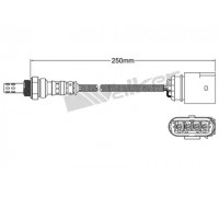 Лямбда-зонд WALKER PRODUCTS 250-24966 25024966 WALKER PRODUCTS - купить в магазине запчастей по Украине