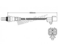 Лямбда-зонд WALKER PRODUCTS 250-24977 25024977 WALKER PRODUCTS - купить в магазине запчастей по Украине