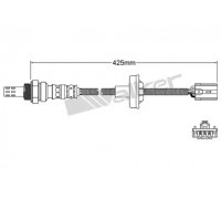 Лямбда-зонд WALKER PRODUCTS 250-24981 25024981 WALKER PRODUCTS - купить в магазине запчастей по Украине
