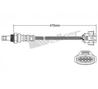 Лямбда-зонд WALKER PRODUCTS 250-24984 25024984 WALKER PRODUCTS - купити в магазині запчастин по Україні