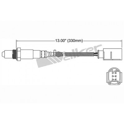 Лямбда-зонд 25025088 WALKER PRODUCTS - купить в магазине запчастей по Украине