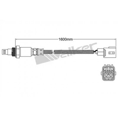 Лямбда-зонд 25054091 WALKER PRODUCTS - купить в магазине запчастей по Украине