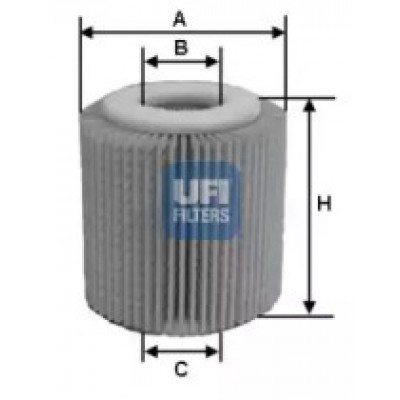 Масляный фильтр 2505600 UFI - купить в магазине запчастей по Украине