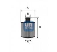 Масляный фильтр UFI 25.083.00 2508300 UFI - купить в магазине запчастей по Украине
