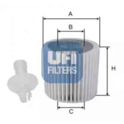 Масляный фильтр 2511600 UFI - купить в магазине запчастей по Украине