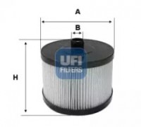 2514500 UFI - купить в магазине запчастей по Украине