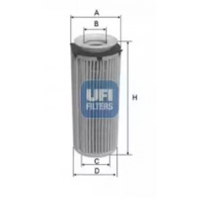 Масляный фильтр 2517800 UFI - купить в магазине запчастей по Украине