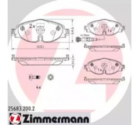 256832002 ZIMMERMANN - купить в магазине запчастей по Украине