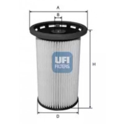 Топливный фильтр 2602600 UFI - купить в магазине запчастей по Украине