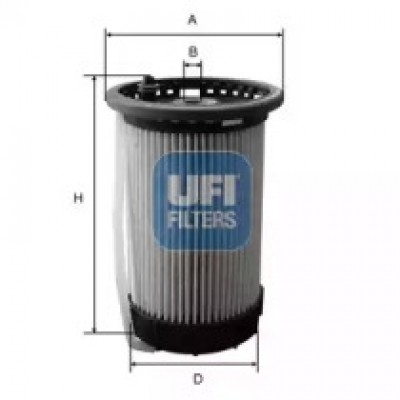 Топливный фильтр 2603200 UFI - купить в магазине запчастей по Украине