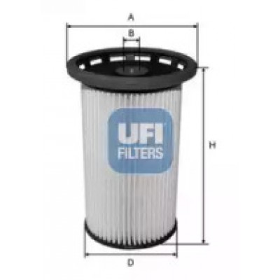 Топливный фильтр 2603800 UFI - купить в магазине запчастей по Украине