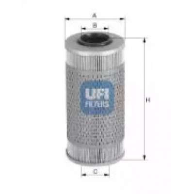 Топливный фильтр 2668700 UFI - купить в магазине запчастей по Украине