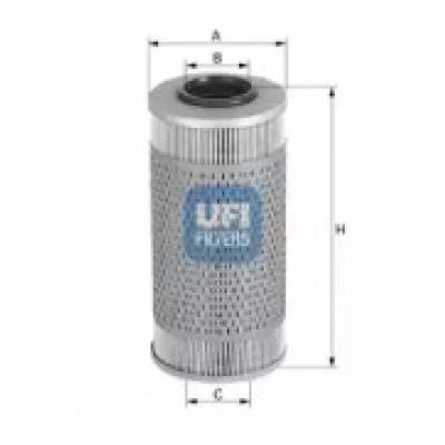 Топливный фильтр 2669500 UFI - купить в магазине запчастей по Украине
