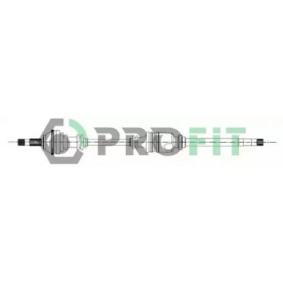 Приводной вал 27300085 PROFIT - купить в магазине запчастей по Украине